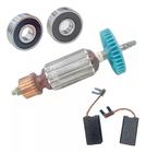 Induzido + Escova + Rolamento P/ Politriz 1366 Gpo 12e 110v