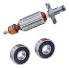 Induzido + Rolamentos Para Tupia Makita 3709 110v