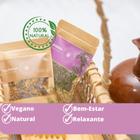 Infusão (chá) de Lavanda + Calêndula + Vela vegetal Aromática