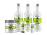 Inoar Kit 2 Shampoo Cicatrifios Renovação - 6 Produtos