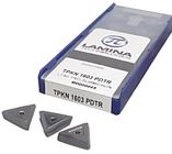 Inserto pastilha tpkn 1603 pdr -lt30-pvd lamina