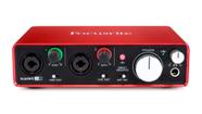 Interface de áudio Focusrite Scarlett 2i2 3ª geração