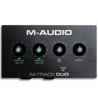 Interface De Áudio M-Audio M-Track Duo Usb 2 Canais