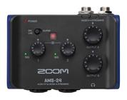 Interface de áudio Zoom AMS-24 USB 2 entradas 4 saídas