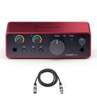 Interface Focusrite Scarlett Solo (4ª Geração) com Software Incluso