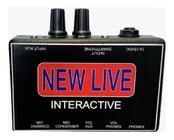 Interface New Live Interactive - Para Gravação e Transmissão de Áudi