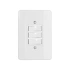 Interruptor 1 Tecla Simpl + 2 Paral C/placa 10a 250v - Mill