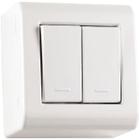 Interruptor 2 simples ref 57304/011 lizflex tramontina