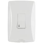 Interruptor Campainha 4x2 Vertical Petra Mec-tronic com 10 Unidades