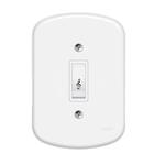 Interruptor Campainha Pulsador 1 tecla Blanc FAME * 13633