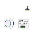 Interruptor de Luz RF 433MHz - Controle Remoto Sem Fio 10A com Receptor de Relé