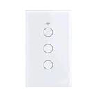 Interruptor de Luz Wi-Fi Inteligente EUA (120V) - Painel de Toque - Alexa e Google Home - 1/2/3 Gangues - Sem Fio