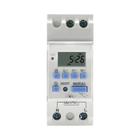 Interruptor de Tempo Digital Programável 7 Dias - Controle de Relé AC 12V/24V/48V