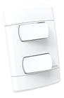 Interruptor Duplo Simples 10A Neo