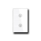 Interruptor Inteligente Dimmer Zigbee 2 Botões Touch Alexa B