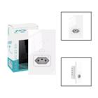 Interruptor Inteligente WiFi 2 Botões Touch Com Tomada 16A - Jwcom Smart