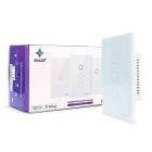 Interruptor Inteligente Wifi 3 Botões Touch Smart Ekaza Alexa e Google