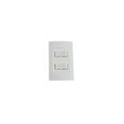 Interruptor Simples com Interruptor Paralelo 4x2 Pratis Ref. 680251 - Pial Legrand