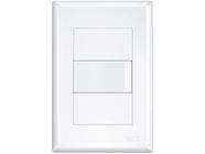 Interruptor Simples Fame 10A 4x2 Evidence  - Branco