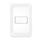 Interruptor Simples PIAL PoP 1 Tecla Com Suporte e Placa 4x2 LGX010