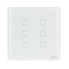 Interruptor Touch Smart Wi-fi Intelbras EWS 1006 Branco