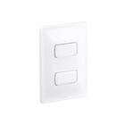 Interruptor Zeffia 2 Paralelos Com Placa 680106 Legrand