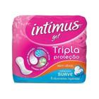 Intimus Gel Absorvente Higiênico Seca S/ Abas C/8