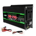 Inversor Solar Portátil 4000W - Display LCD Digital Duplo - 12V DC para 110V/220V AC