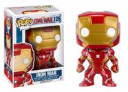 Iron Man 126 ( Homem de Ferro ) - Captain America Civil War ( Capitão América Guerra Civil ) - Funko Pop! Marvel