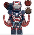 Iron man Patriot Homem de ferro Marvel Minifigura De Montar - Aliança Geek