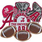 Iron on Patches Jefuzh Alabama Football 9 peças para roupas