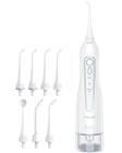 Irrigador Oral Dental 300ml Kit 7 Bicos Para Higiene Bucal Ortodôntica, Remoção De Placa, Limpeza De Língua