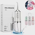 Irrigador Oral Portátil Power Floss Jato Dágua Limpeza Bocal Cores