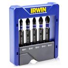 Irwin - Jogo de Pontas Phillips PH - Power Bit Impact - 5 Peças