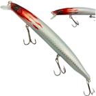 Isca Artificial 13.5cm 18.5gr FSSPESCA Cabeça Vermelha - FSS PESCA