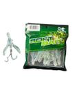 Isca Artificial de Pesca Soft Bait Maruri 7 cm com 8 und Cor Cristal