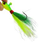 Isca Artificial Jig Head 14gr 4/0 Tucunaré Trairão Verde - H FIshing