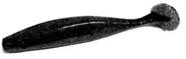 Isca artificial monster shad slow shad 9cm - black 3un - Monster 3x