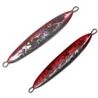 Isca Artificial NS Jig Noka 120 9,5cm 120g Para Pesca De Robalos Anchovas e Sororocas Cor Vermelho