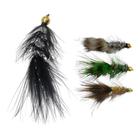 Isca Artificial para Pesca de Fly Gregorio Tucunaré, Dourado, Bed Bugger 12 C/4