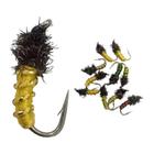 Isca Artificial para Pesca Fly GREGORIO LARVA 16 C/10