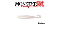 Isca Artificial Soft Bass Monster 3X E-Shad (9cm) 5 Unidades - Várias Cores