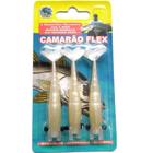 Isca Camarão Artificial Flex de 8cm - modelo FAT e SLIM