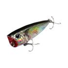 Isca de Pesca Popper Flutuante 8g 6,5cm - Bola de Aço e Reator de Cobre