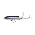 Isca de Pesca Topwater Whopper Popper - 10cm/14cm - Com Cauda Giratória