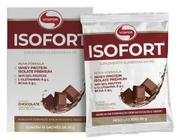 Isofort Whey Protein Isolado Chocolate 30g Vitafor 15 Sachês