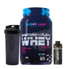 Isohydro ++ Flexx Whey - 907g - Under Labz - 907g + Whey Shake 250ml - Dux (1 Un) + Coqueteleira