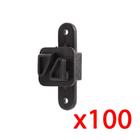 Isolador Zebu Tipo W Preto (100 UNID) 353X100