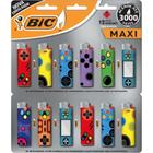 Isqueiro Descartavel Bic Maxi Basics Cartela c/12un - Bic