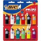 Isqueiro Descartavel BIC Mini a GAS Cartela C/12UND